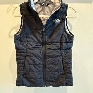 The North Face Black Quilted Vest